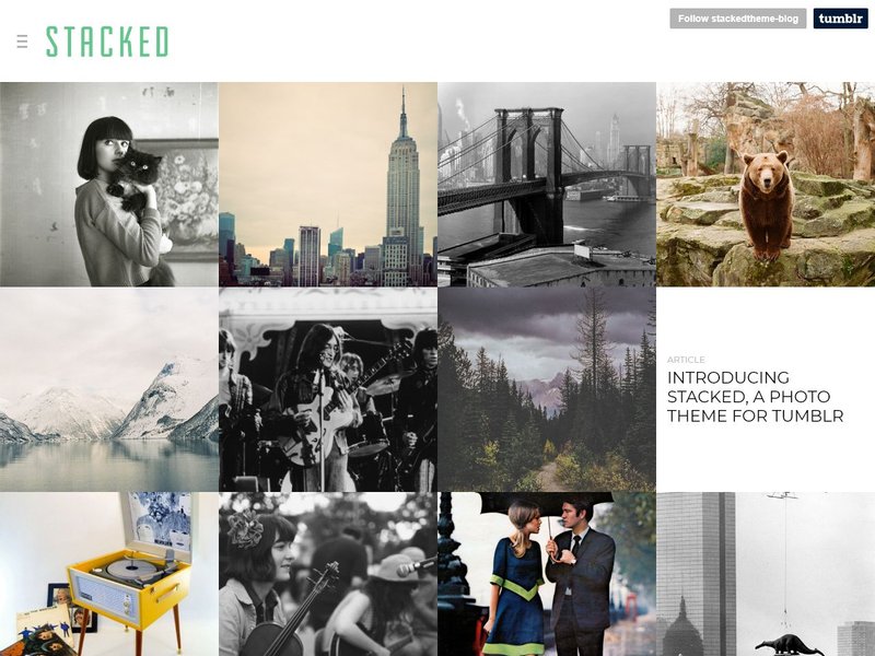 25 Best Tumblr Themes for Photographers & Photobloggers Super Dev