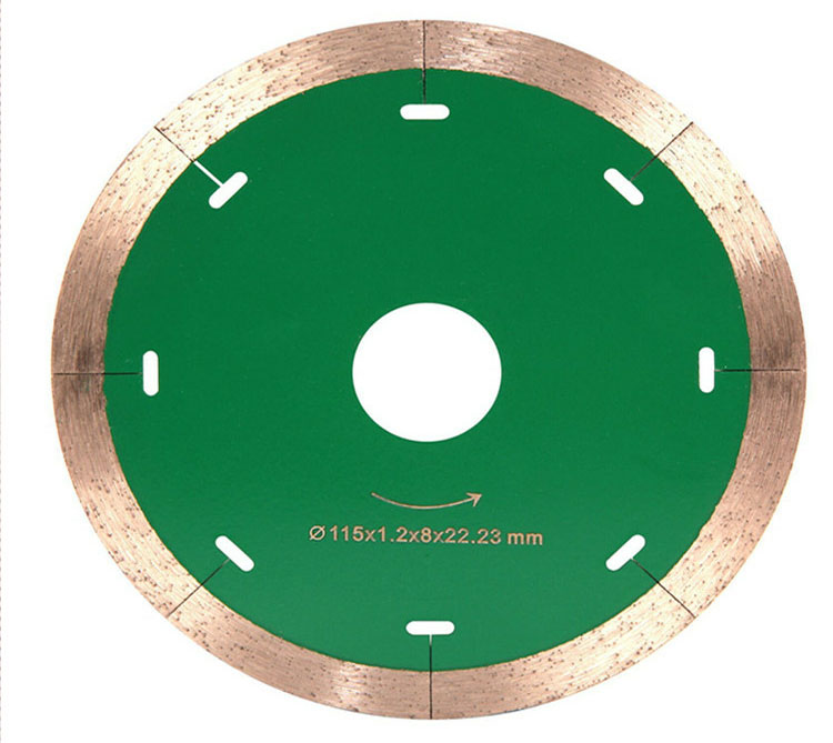 105mm Sintered Continuous Diamond Saw Ceramic Blade