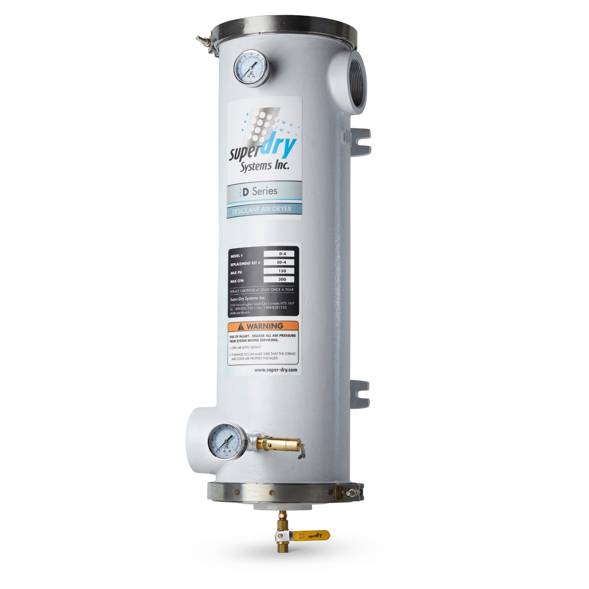 D Series Desiccant Air Dryer SuperDry