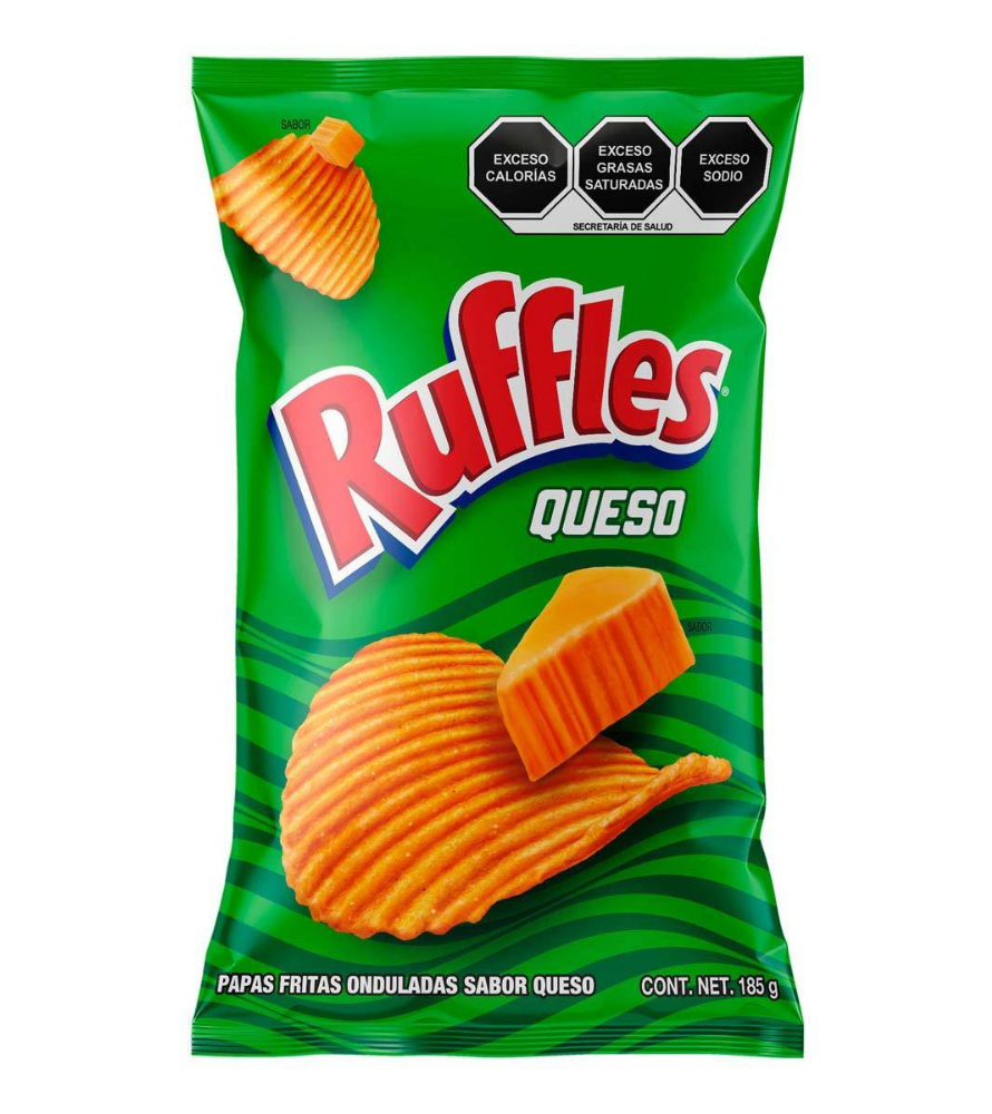 7500478007981 Ruffles Queso 185 gr