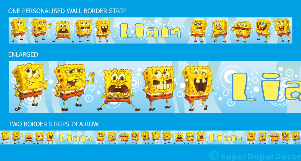 Spongebob Border Design