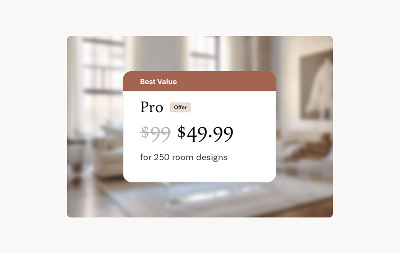Online Room Design & Interior Design Pricing Superdwell™
