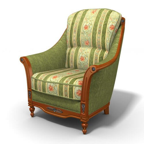 Diccionario visual con audio en español 05 objetos en la sala de