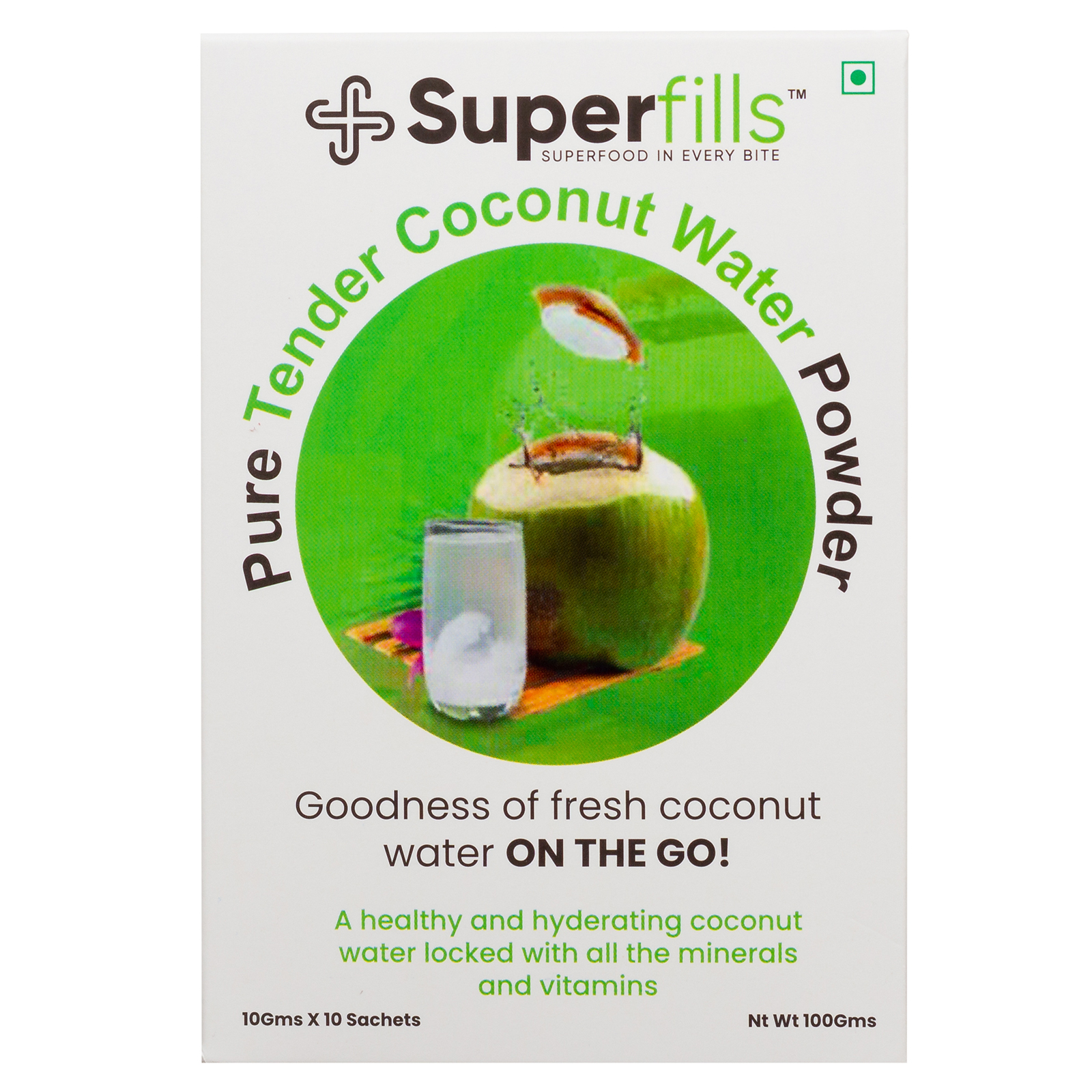 Pure Tender Coconut Water Powder Coconut Water Drinks Powder online