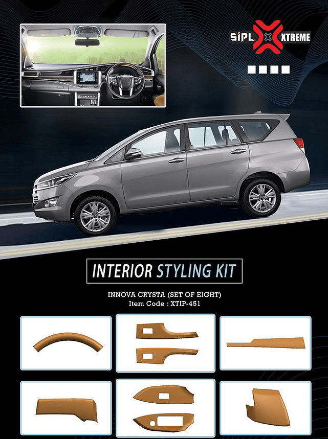 Buy Innova Crysta Interior Styling Kit Superfluous Mart