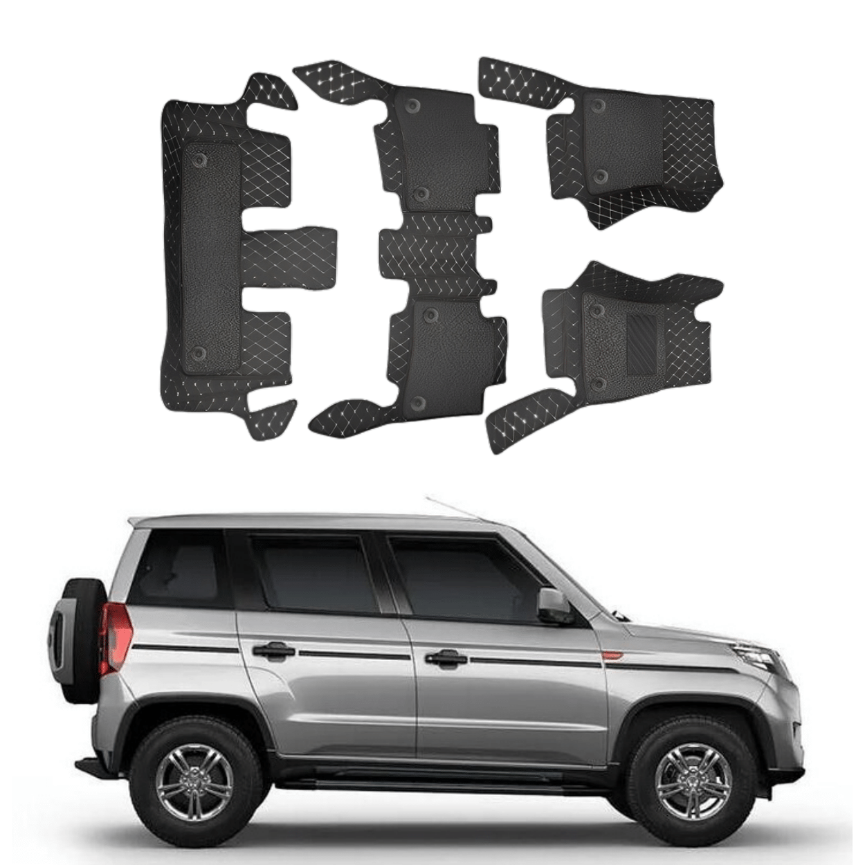 Buy 7D Car Floor Mats For Mahindra Bolero Neo Superfluous Mart