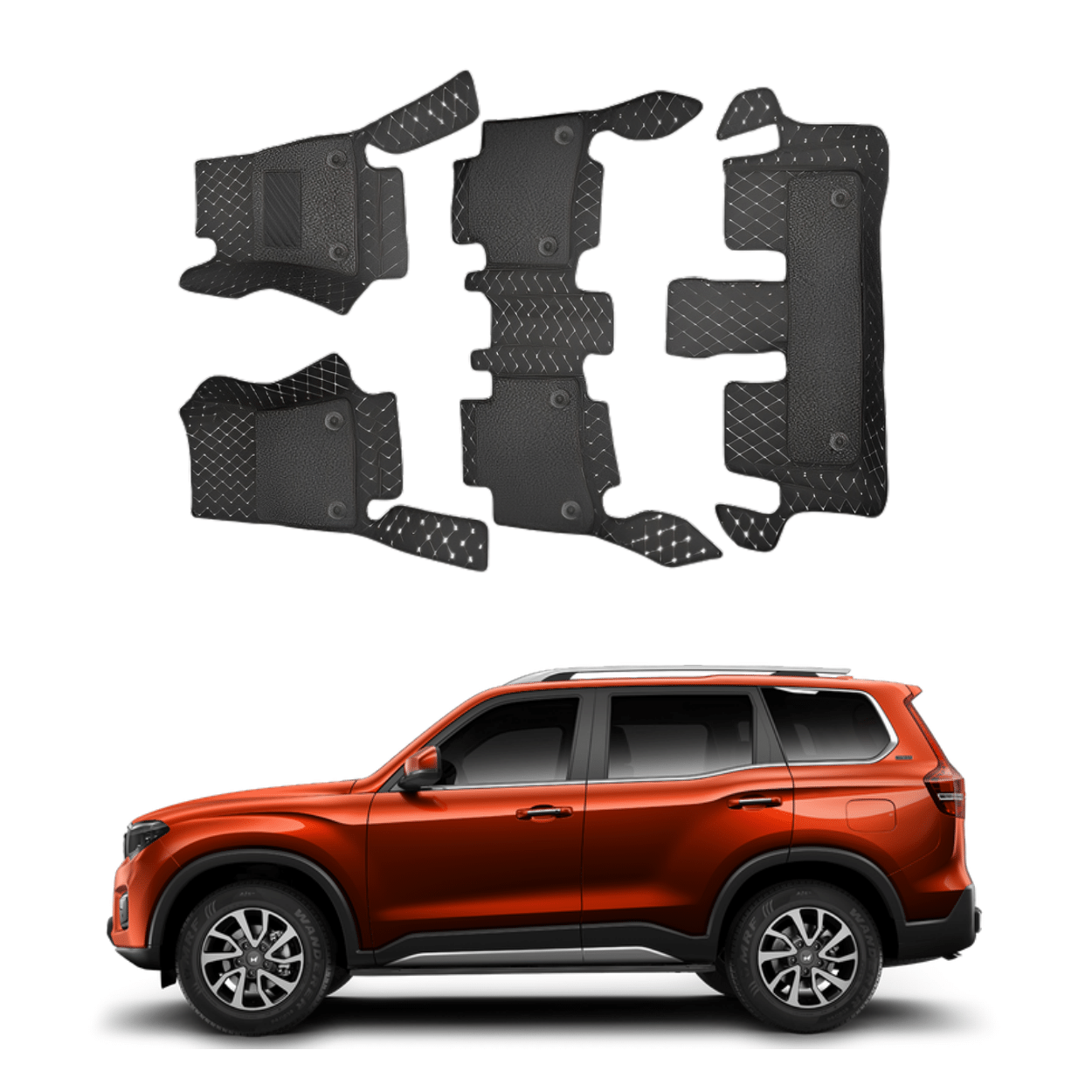 Buy 7D Car Floor Mats For Mahindra ScorpioN Superfluous Mart