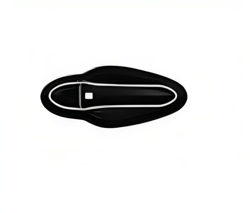 Black Finish Door Handle Garnish Tata Nexon Model 2020 Onwards
