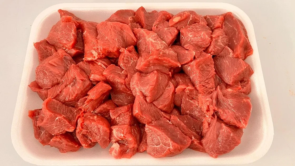 Beef Chuck Tender (Diced) (Halal) Super Fresh Butcher