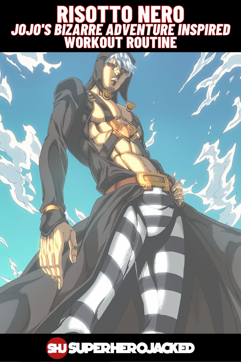 Risotto Nero Workout Train like The Shredded JoJo Character!