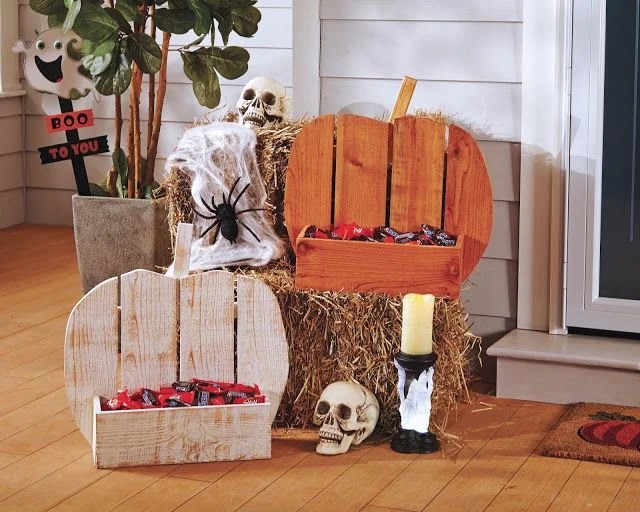 31 Cozy & Simple Rustic Halloween Decorations Ideas & Pictures