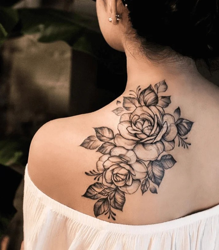 40 Beautiful Floral Tattoo Design Ideas That You'll Love