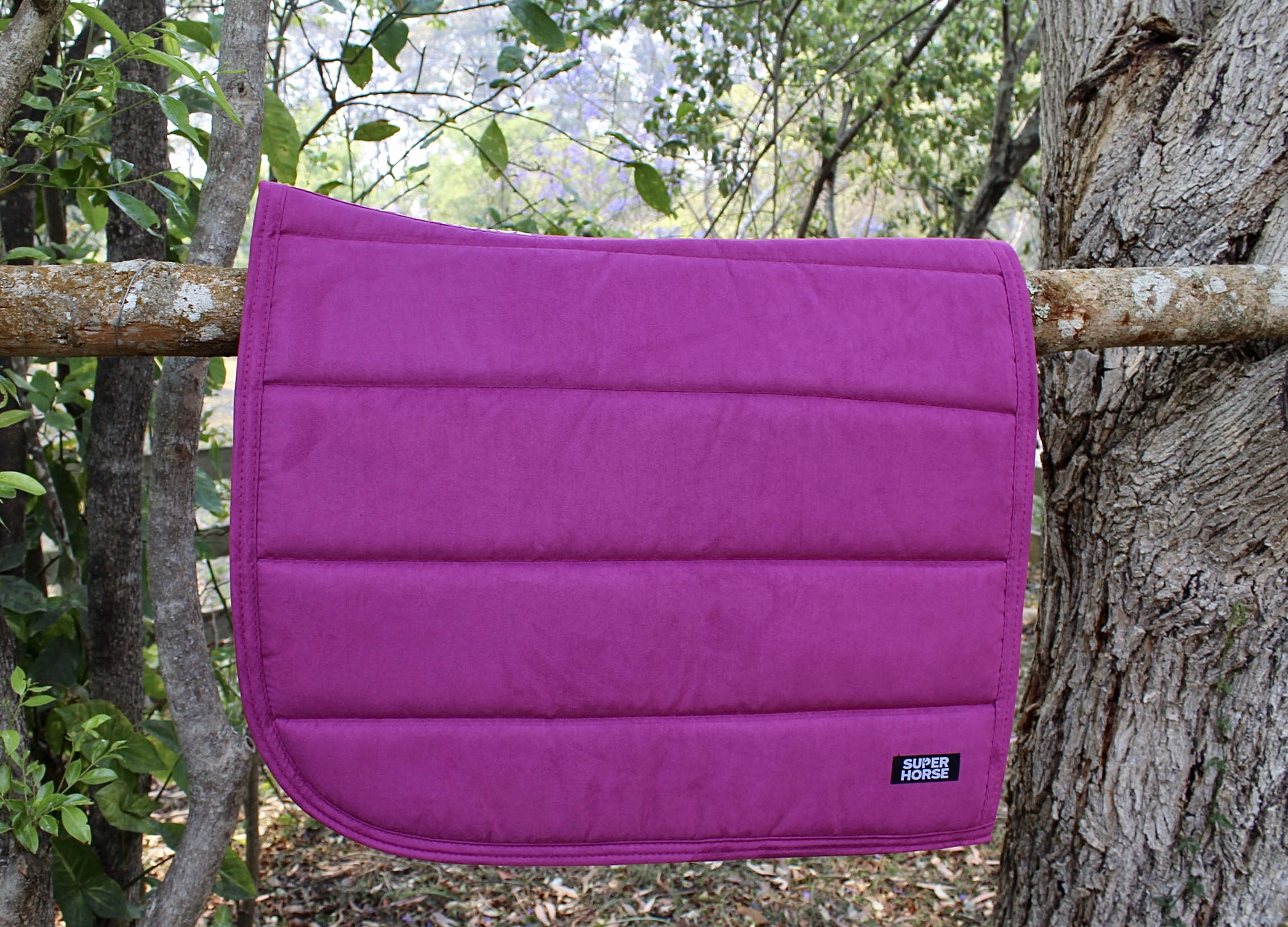 Dressage Saddle PadFuchsia Super Horse Saddlery