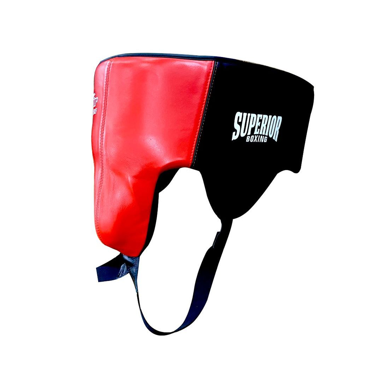 Superior Boxing Groin Protector Black/Red Superior Boxing Gear