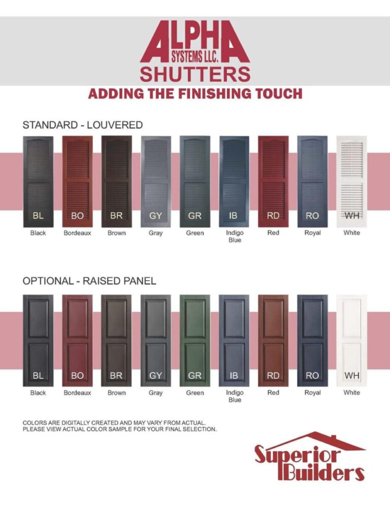 Siding and Roofing Superior Builders