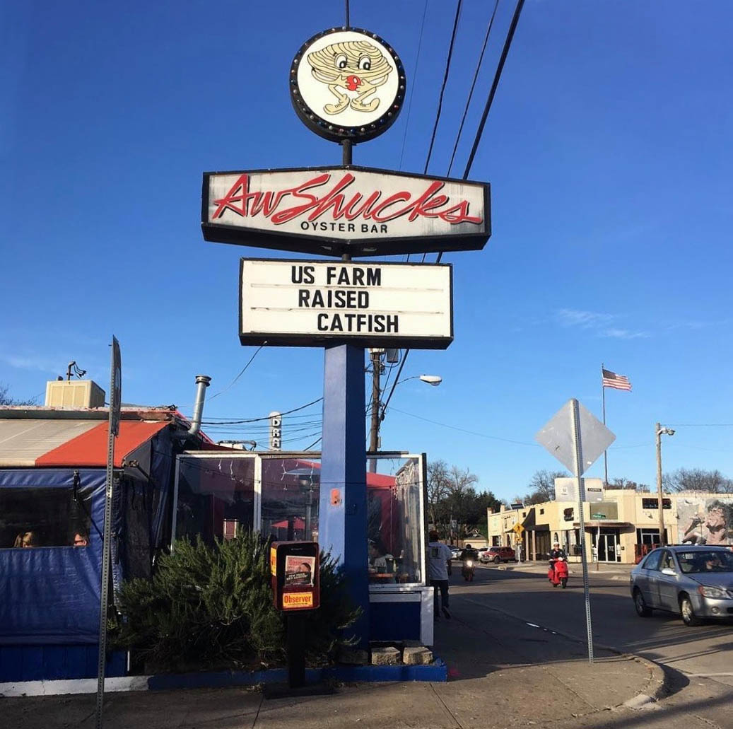 Aw Shucks Oyster Bar — Dallas, Texas Superior Catfish