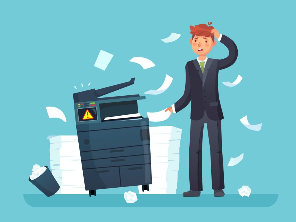6 Printer And Copier Malfunctions That Are Warning Signed For A Repair