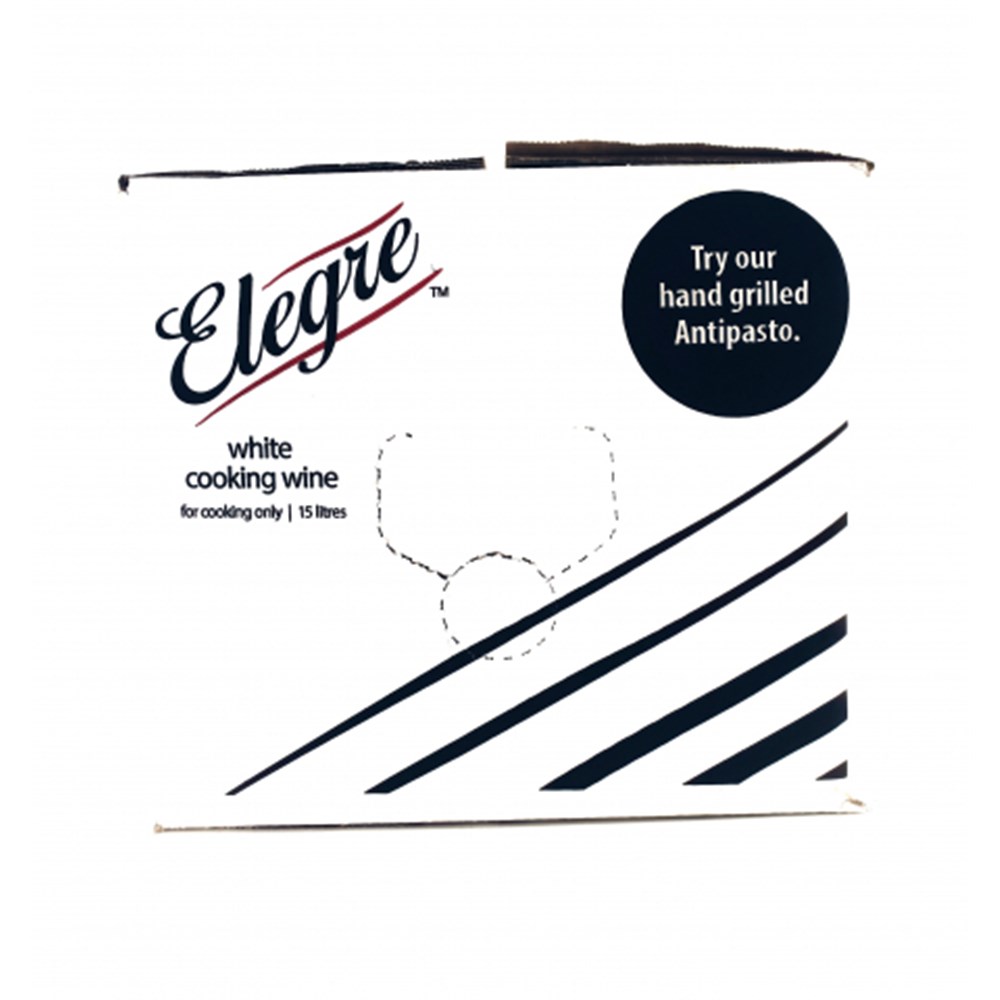 COOKING WINE WHITE 15LT ELEGRE 15LT ELEGRE Superior Foods