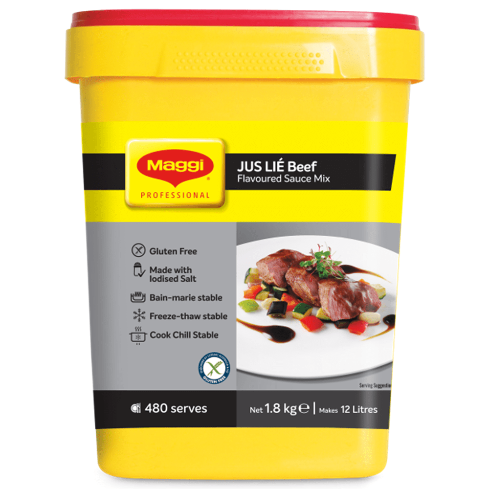 SAUCE JUS LIE BEEF 1.8KG(6) MAGGI 1.8KG(6) MAGGI Superior Foods