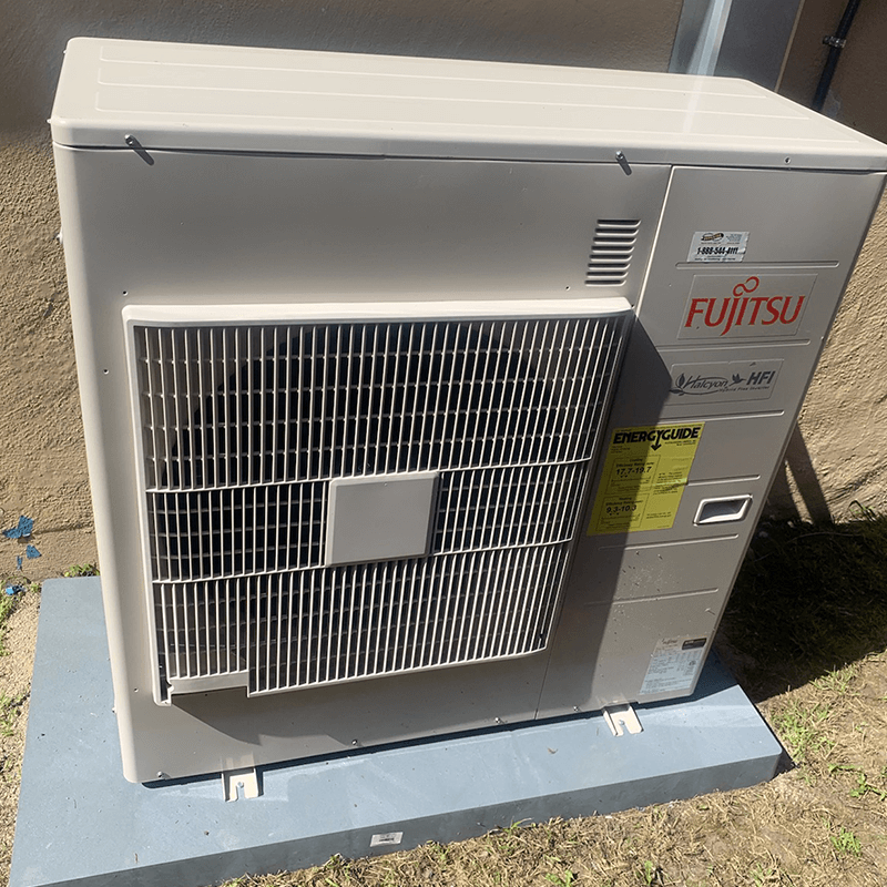 Fujitsu Mini split Outdoor Unit Superior Mechanical Services, Inc.