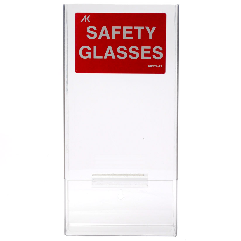 Plastic Acrylic Safety Eye Glass Dispenser Superior Plus First Aid