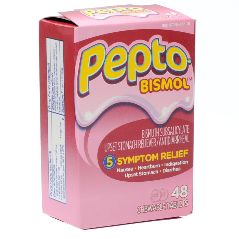 Pepto Bismol Tablets 48 Superior Plus First Aid Supplies & Distributors