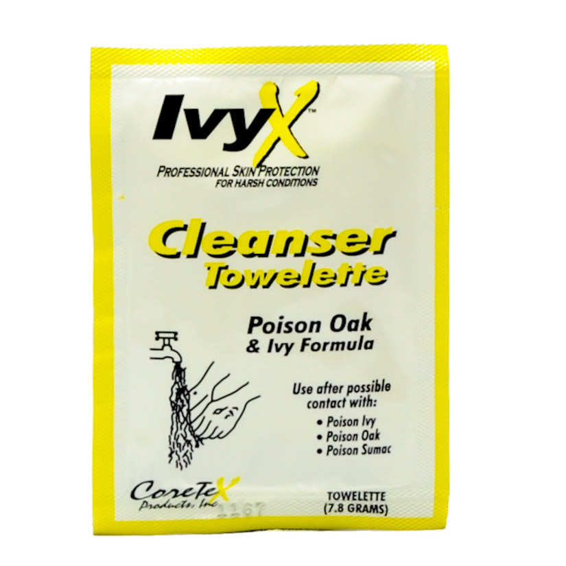 Ivy X Poison Oak & Ivy Cleansing Towelette 25/box Superior Plus First