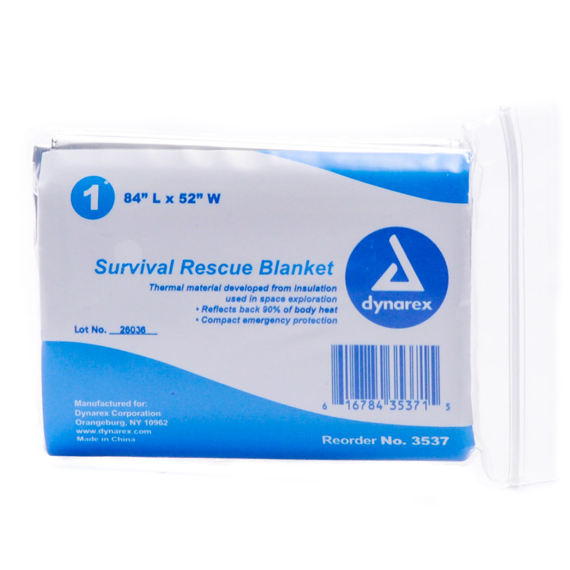 Silver Rescue Space Blanket Each Superior Plus First Aid Supplies
