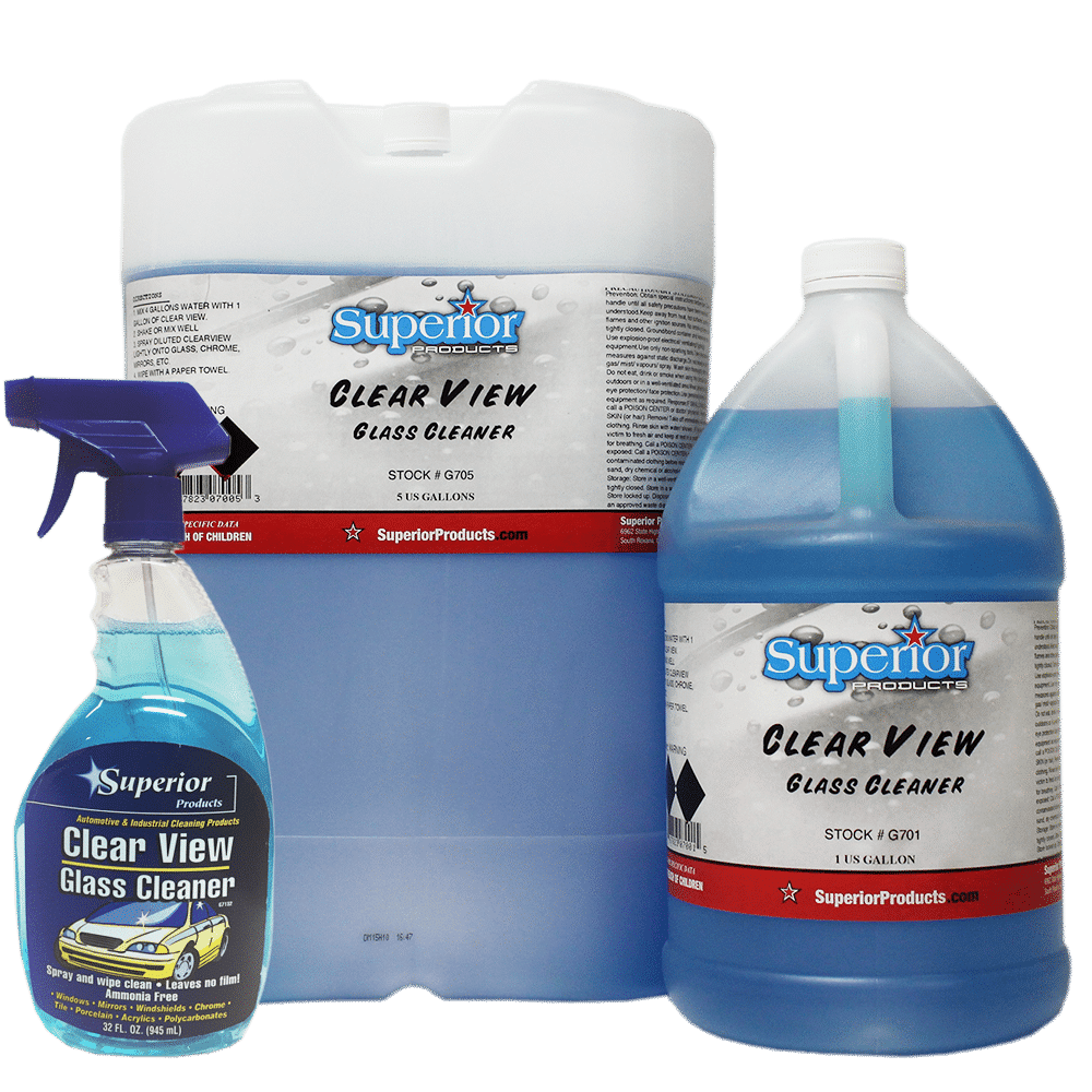 Clear View Window Cleaner Superior Products