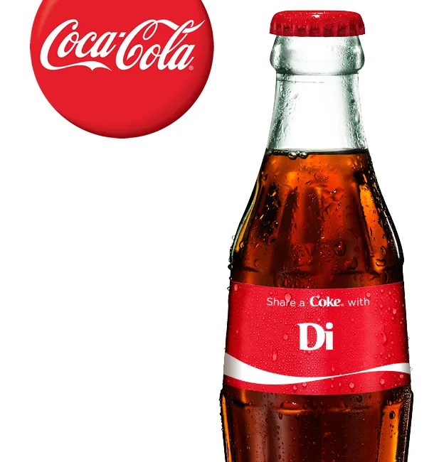 Win personalised glass Coke bottles SuperLucky