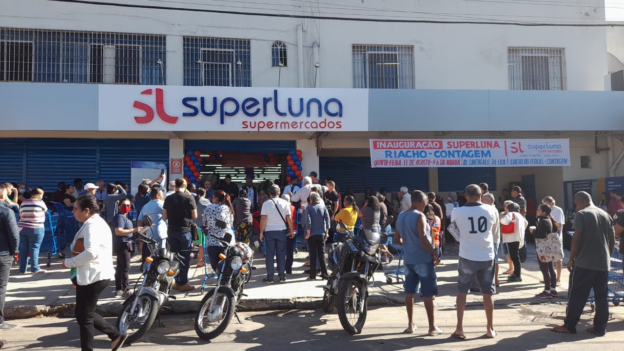 Loja Contagem Riacho SuperLuna Supermercados
