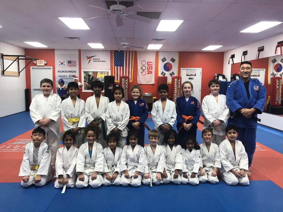 kids judo class Supermaster Kim Martial Arts Academy