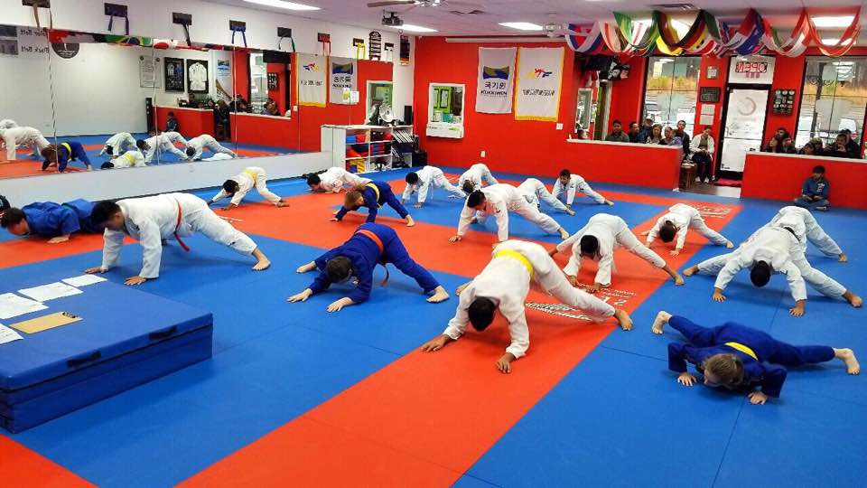judo push ups Supermaster Kim Martial Arts Academy