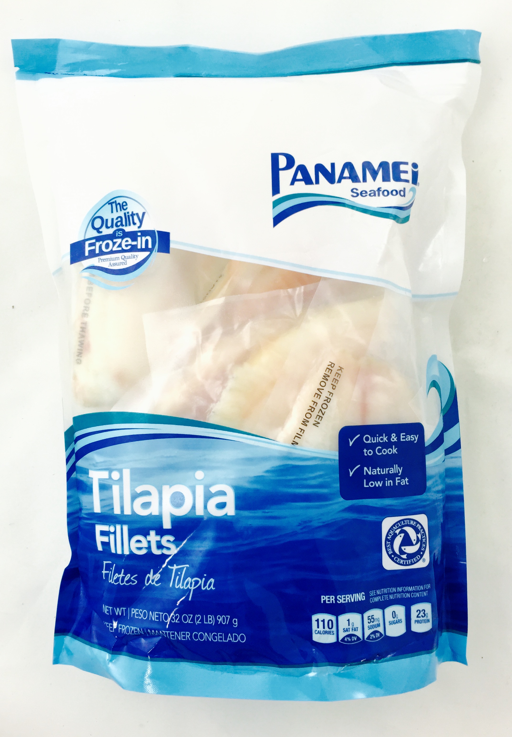 Panamei Tilapia Fillets, 32 oz La Comprita