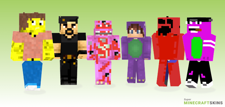 Barney Minecraft Skin