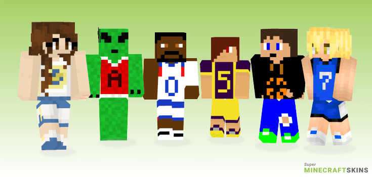 basketball Minecraft Skins