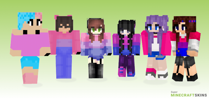 ~+ Bi$exuality +~ Minecraft Skin