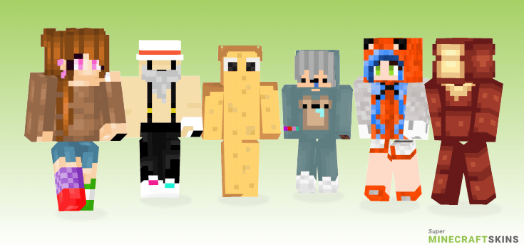 Bread Minecraft Skins Tynker