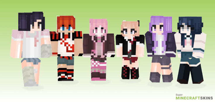 Danganronpa Minecraft Skins. Download for free at SuperMinecraftSkins