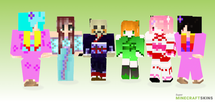 Kimono Skins For Minecraft PE Apps on Google Play