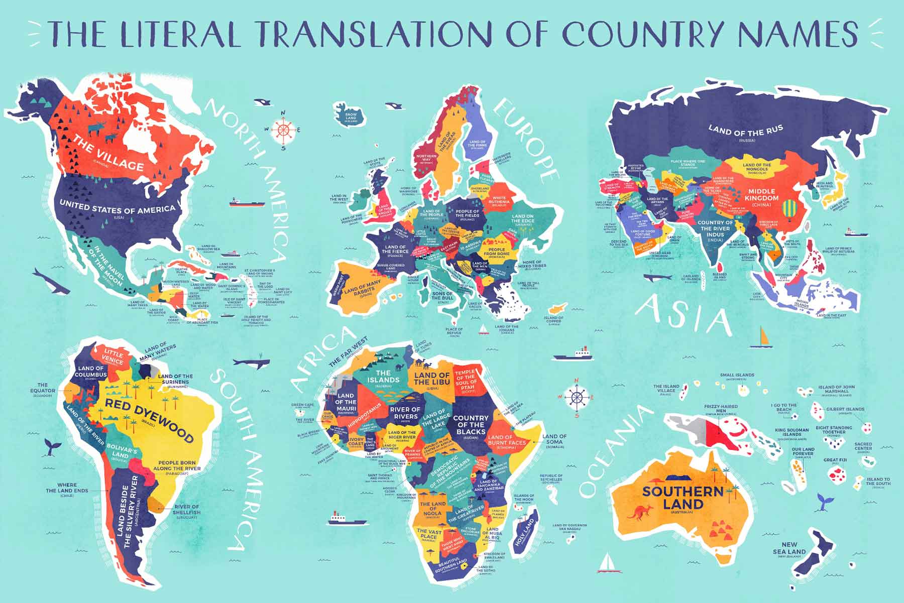 I LIVE IN THE LAND OF MANY RABBITS, AND YOU? small travel guides created collectively for and