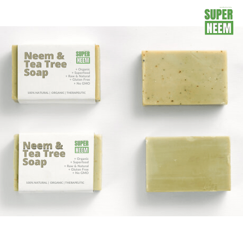 Neem and Tea Tree Soap Bar Super Neem