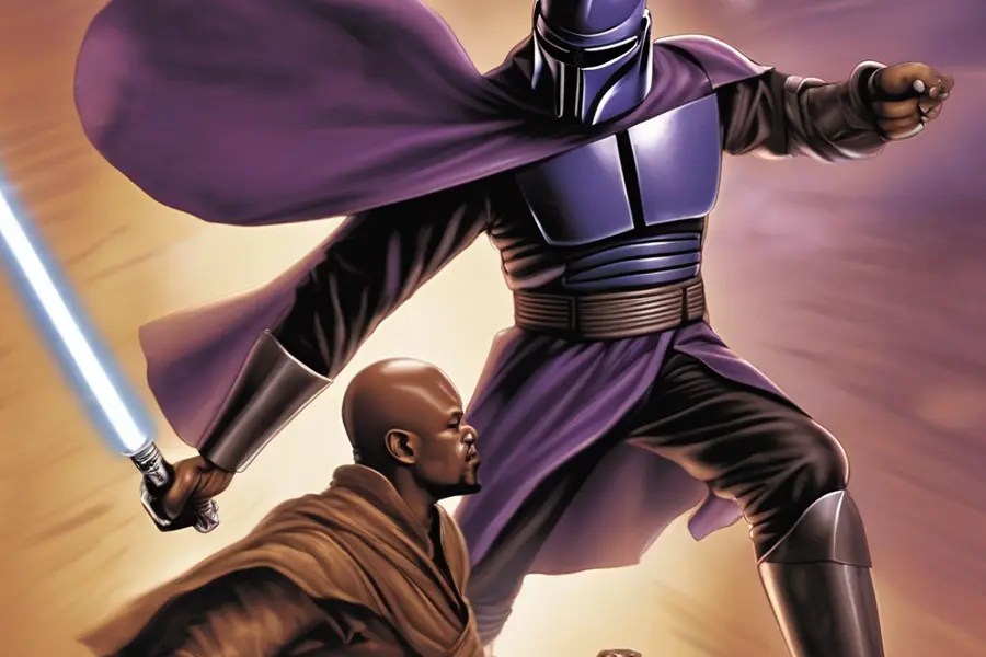Deciphering the Duel How Mace Windu Defeated Jango Fett？ Superneox™