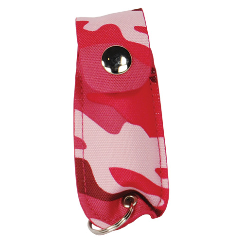 Mace KeyGuard Pepper Spray, Soft Case Pink Camo model Super Pepper Spray