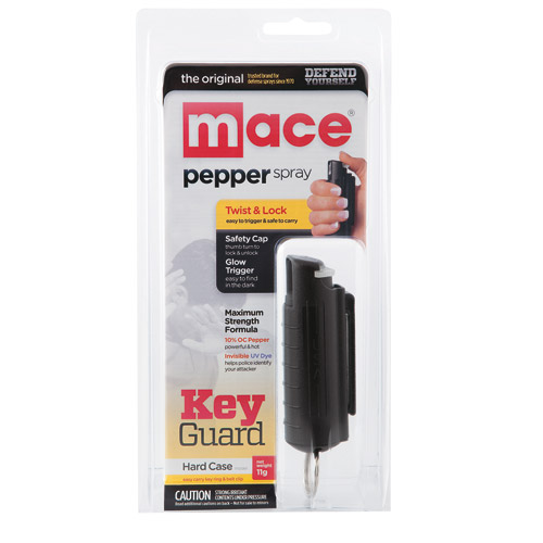 Mace® Pepper Spray Hard Case Black Super Pepper Spray