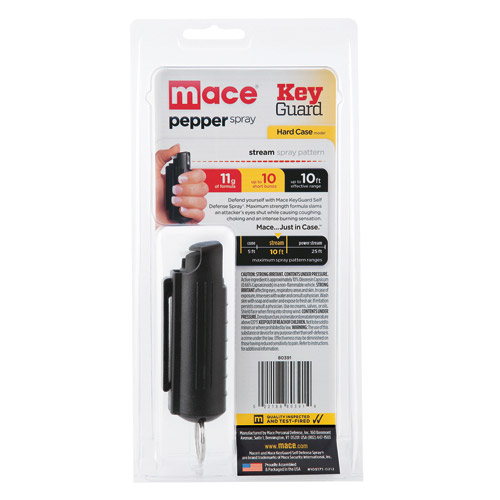 Mace® Pepper Spray Hard Case Black Super Pepper Spray