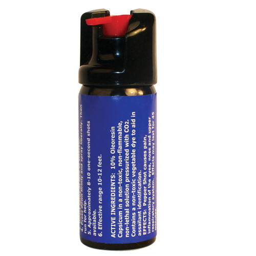 Pepper Shot 2oz Pepper Spray Stream Super Pepper Spray