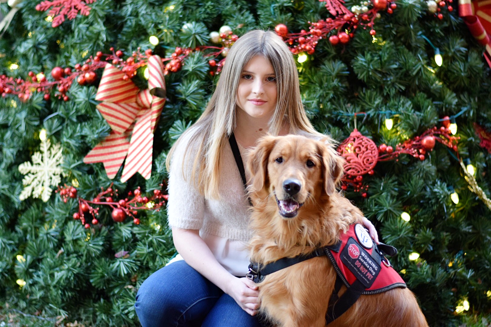 Service Dog Libra Helps Summer Battle Fear With Love and Courage