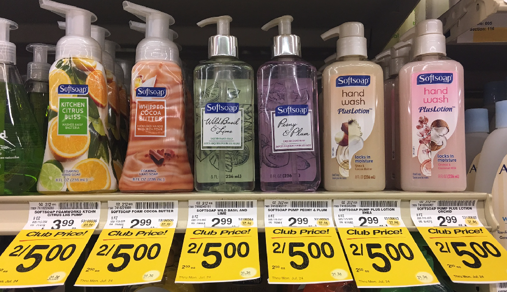Softsoap Coupon, Pay 1.50 for Hand Wash Plus Lotion Super Safeway