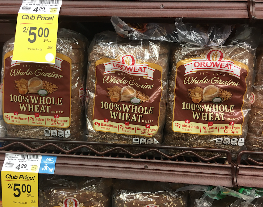 Oroweat Bread Just 1.50 a Loaf With Sale and Coupon Super Safeway